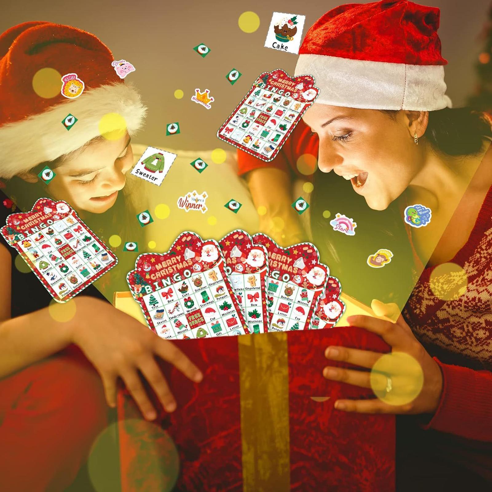 Board Game Festival - Kartu Bingo Natal Set Permainan Papan