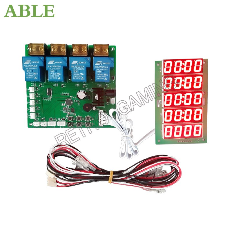 Board Game Vector - JY-215 Inbuilt Counter 4 Channel Timer