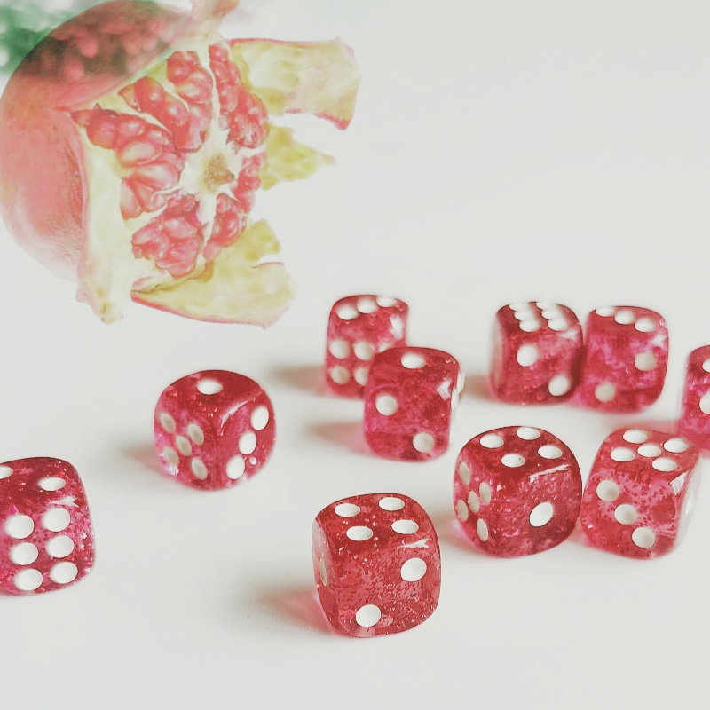 Set dari 10 buah rol dadu berk - Board Game Digital ulasan dan harga