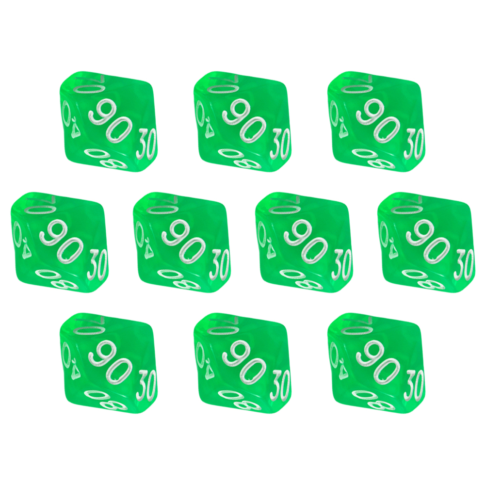 D10(00-90) Set Dadu 10 Buah Da - Board Game Digital ulasan dan harga