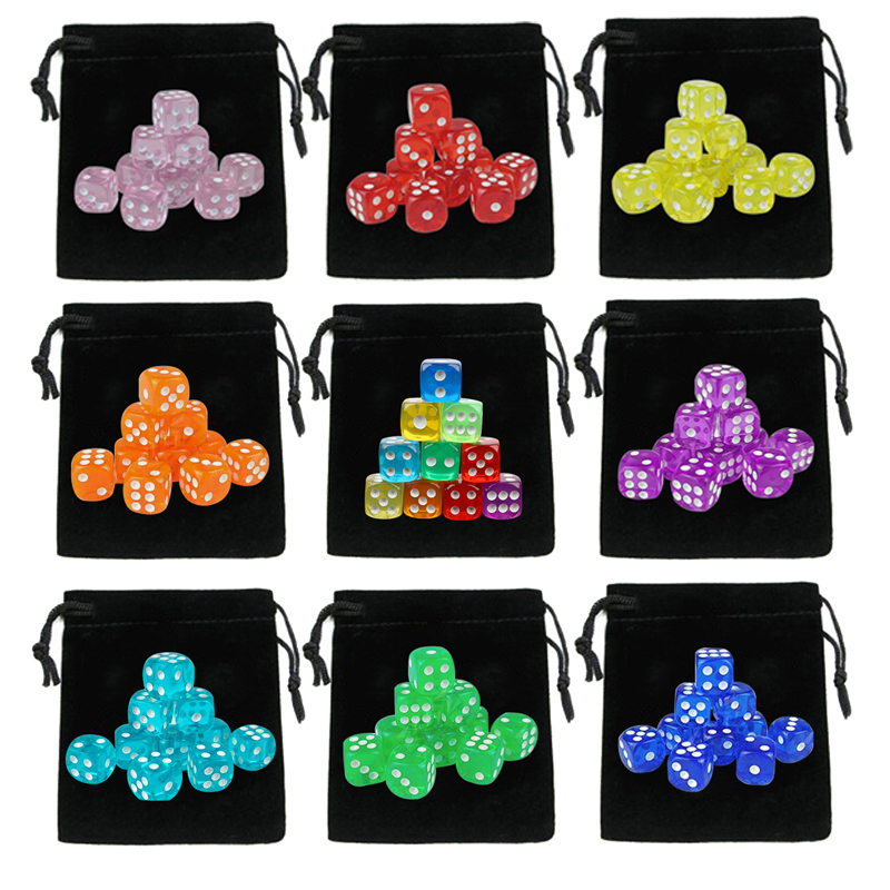10 buah dadu dengan tali serut - Board Game Loop ulasan dan harga