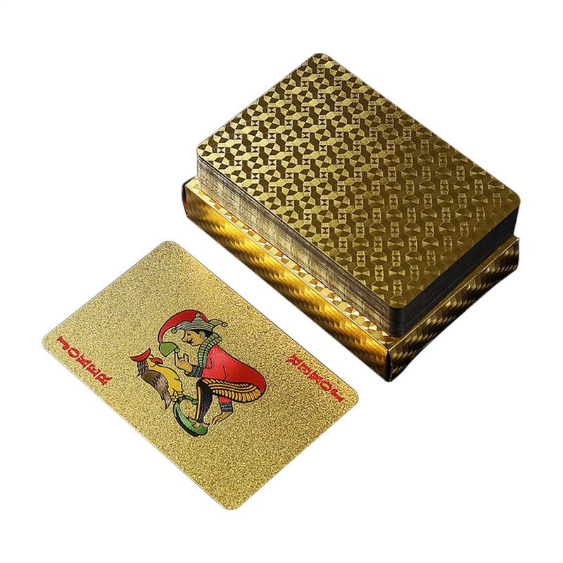 Kartu Poker Foil Emas Permaina - Board Game Festival ulasan dan harga