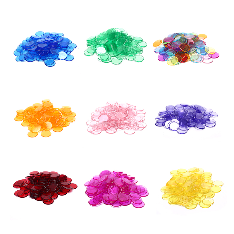 100 Buah Chip Poker Plastik Pu - Board Game Vector ulasan dan harga