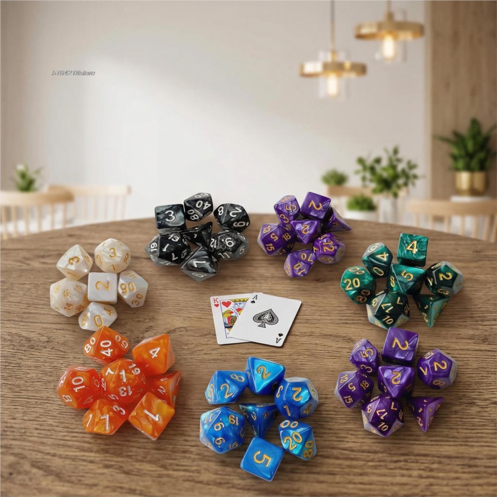 7 Buah Set Dadu Permainan Papa - Board Game Vector ulasan dan harga
