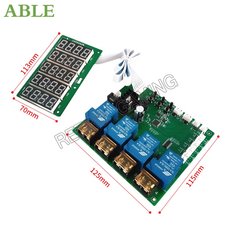 JY-215 Inbuilt Counter 4 Chann - Board Game Vector ulasan dan harga