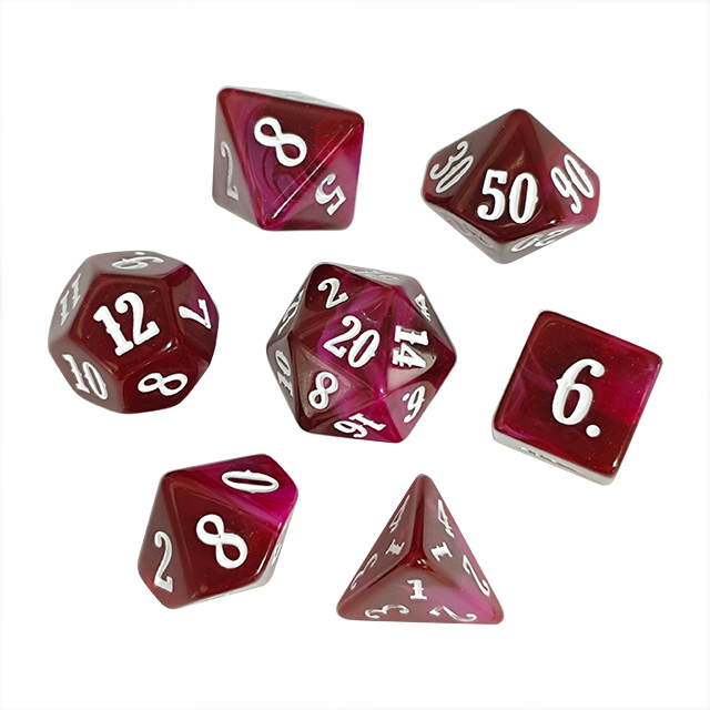 Set Dadu Akrilik Warna Campura - Board Game Digital ulasan dan harga