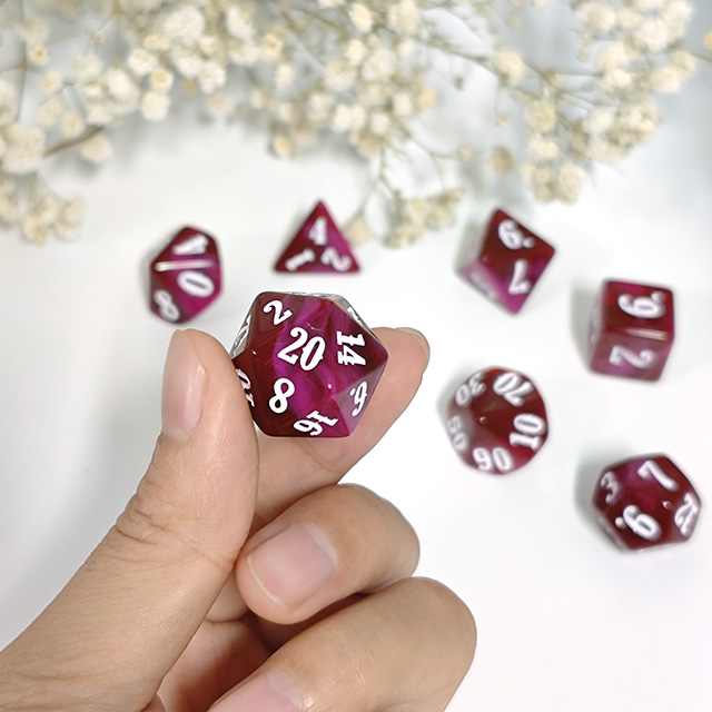 Set Dadu Akrilik Warna Campura - Board Game Digital ulasan dan harga